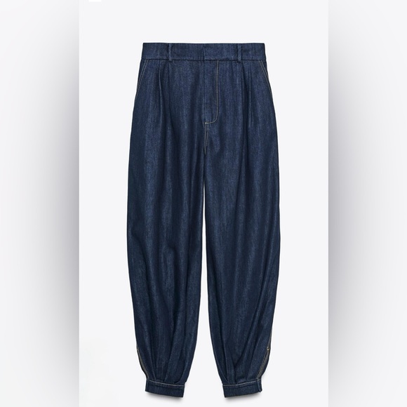 Zara Dark Blue Women Jeans Jeggings - Picture 1 of 4